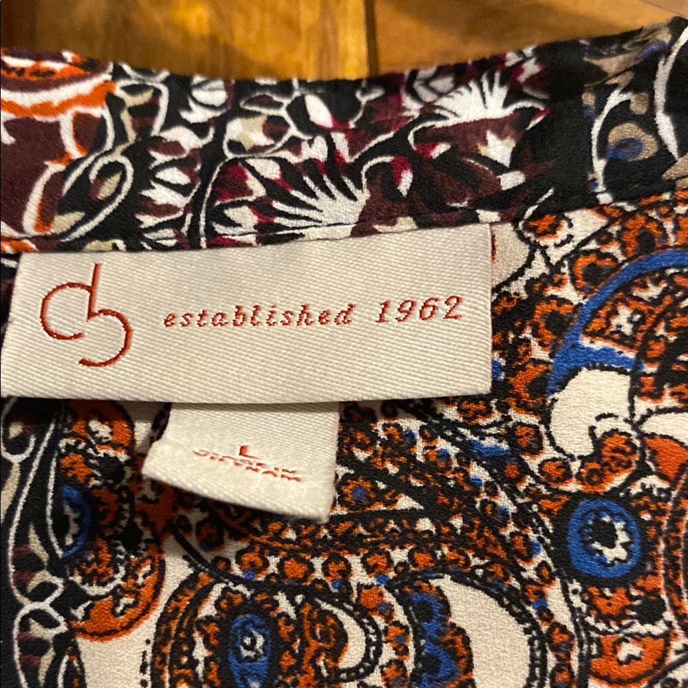 Cb Established 1962 Multicolor Patchwork Blouse. … - image 2